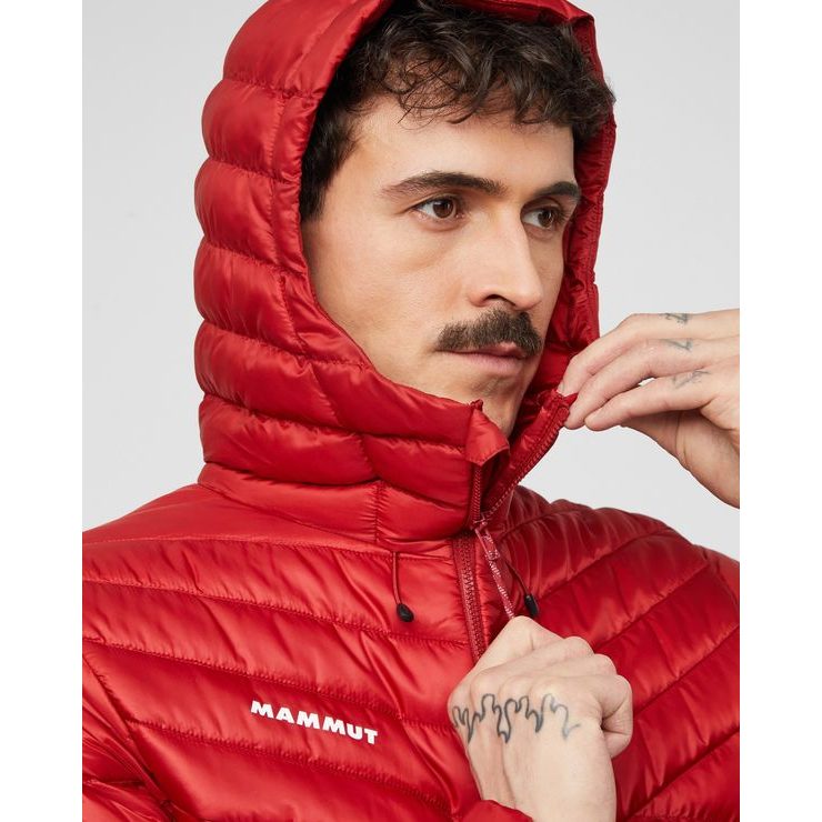 MAMMUT Albula IN Hooded Jacket Men dark mammut red