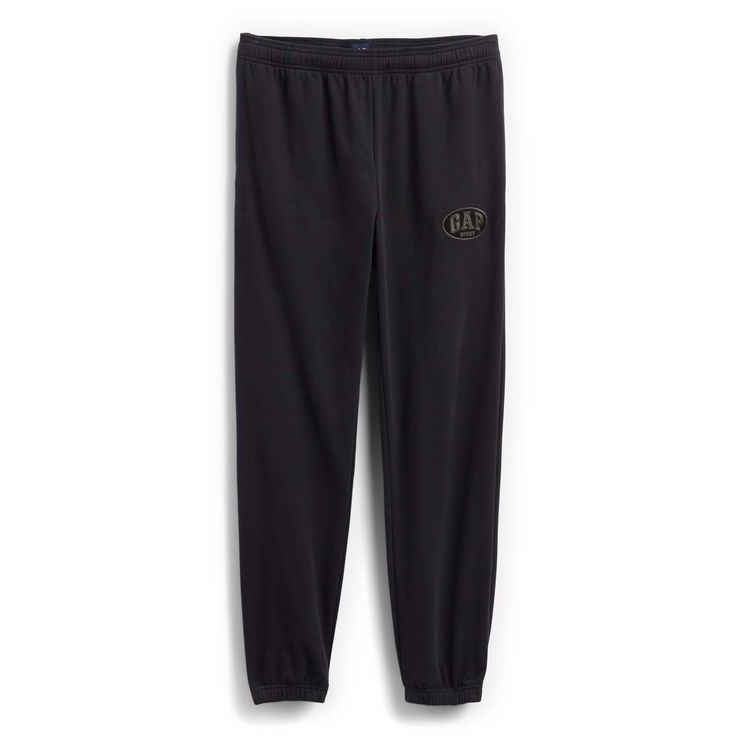 GAP 887933-02 Tepláky s logem VintageSoft Černá