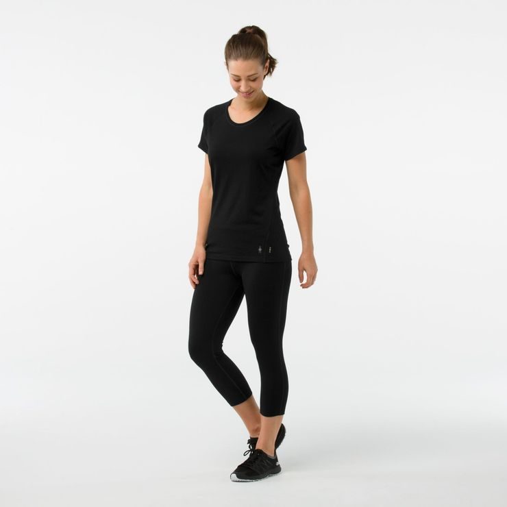 SMARTWOOL W Merino 150 Baselayer SS, black