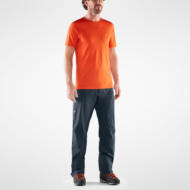 FJÄLLRÄVEN Bergtagen Lite Eco-Shell Trs M Mountain Blue
