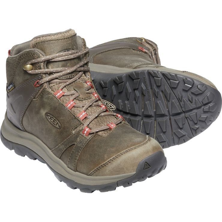 KEEN TERRADORA II LEATHER MID WP W brindle/redwood