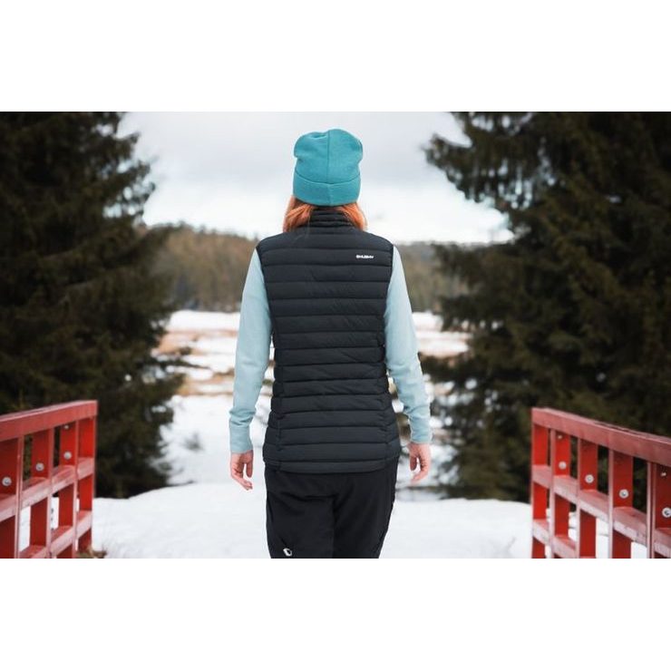 HUSKY Dresles L dark bordo