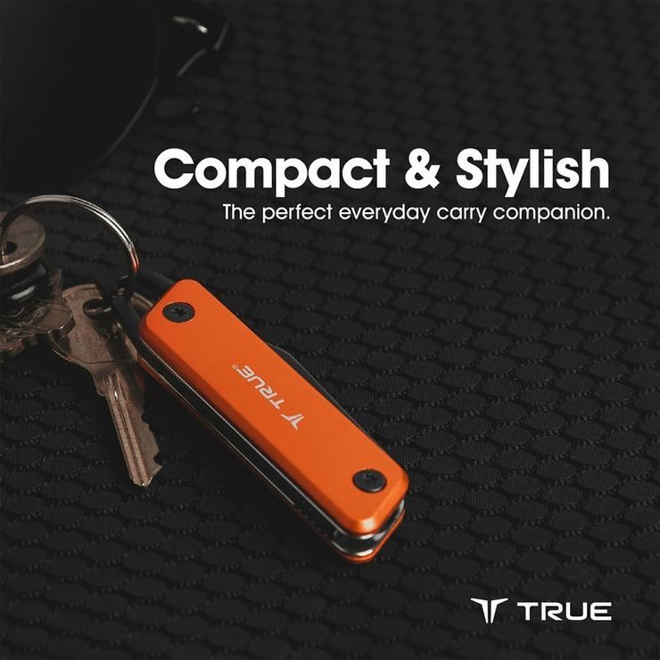 TRUE MODERN KEYCHAIN KNIFE grey