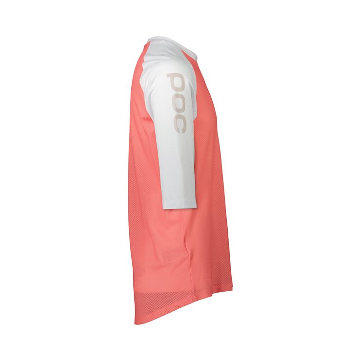 POC MTB Pure 3/4 Jersey Ammolite Coral/Hydrogen White