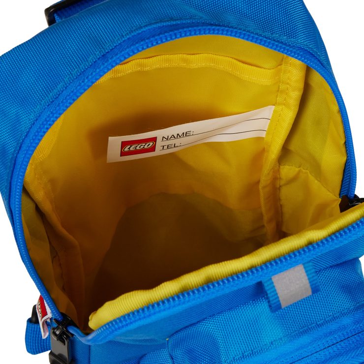 LEGO BAGS Brick 1x2 Sling Bag 2,5 - světle modrý