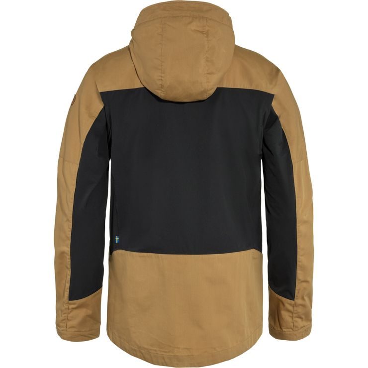 FJÄLLRÄVEN Abisko Lite Trekking Jacket M Buckwheat Brown-Dark Grey