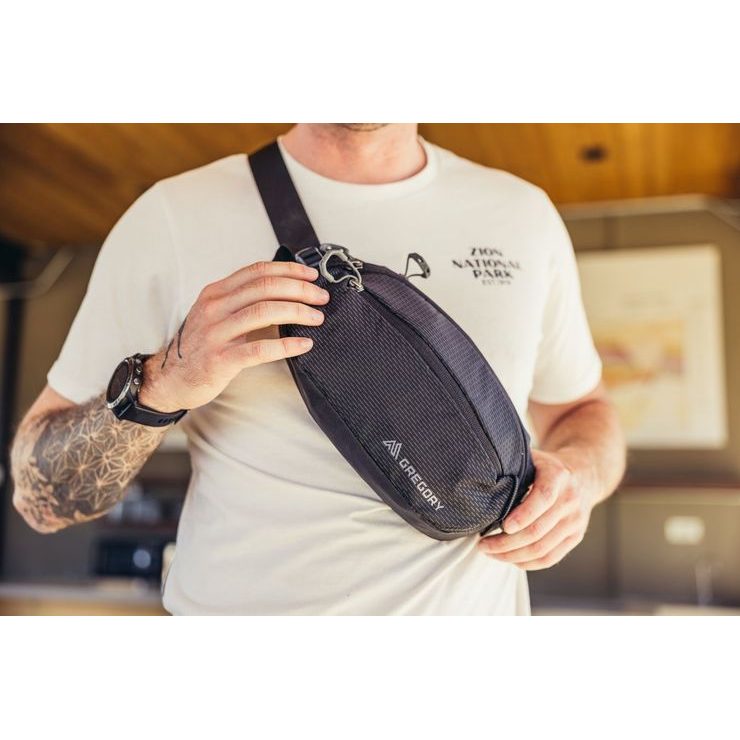 GREGORY NANO WAISTPACK, OPTIC BLACK