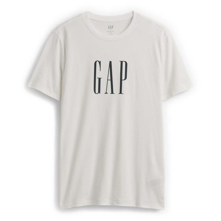 GAP 889543-01 Tričko s logem Everyday Soft Bílá