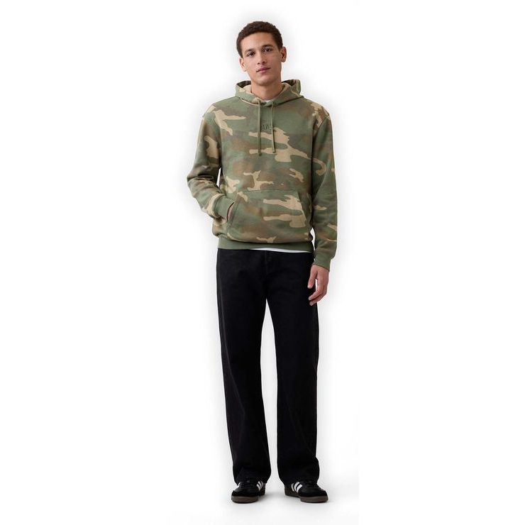 GAP 795625-07 Mikina s logem Zelená