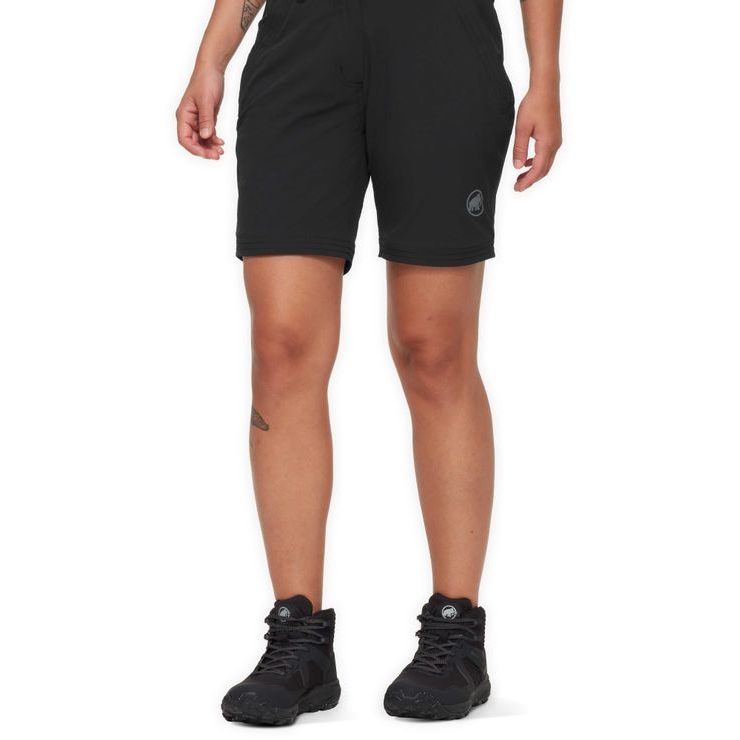 MAMMUT Hiking V Zip Off Pants Women black