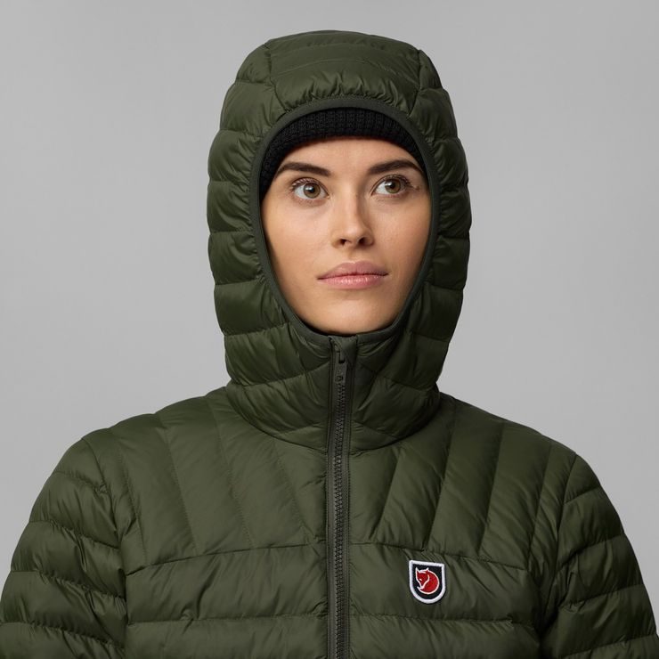 FJÄLLRÄVEN Expedition Lätt Hoodie W Fossil
