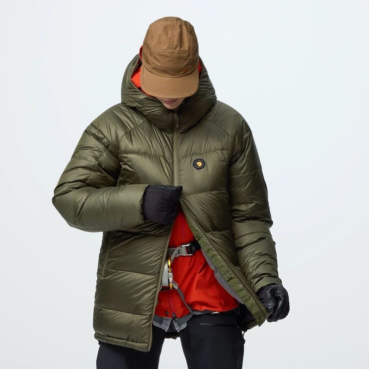FJÄLLRÄVEN Bergtagen Topp Down Jacket W Laurel Green