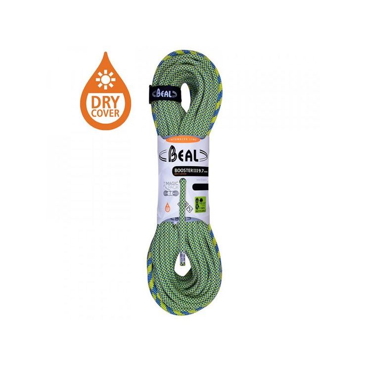 BEAL Booster Unicore 9,7 mm dry cover anis 50 m