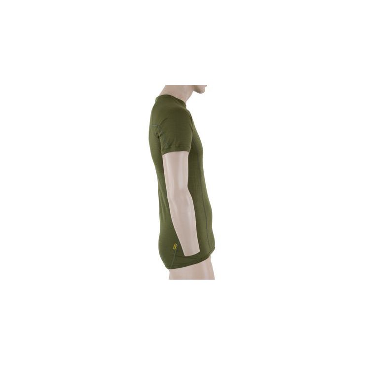 SENSOR MERINO ACTIVE pánské triko kr.rukáv safari