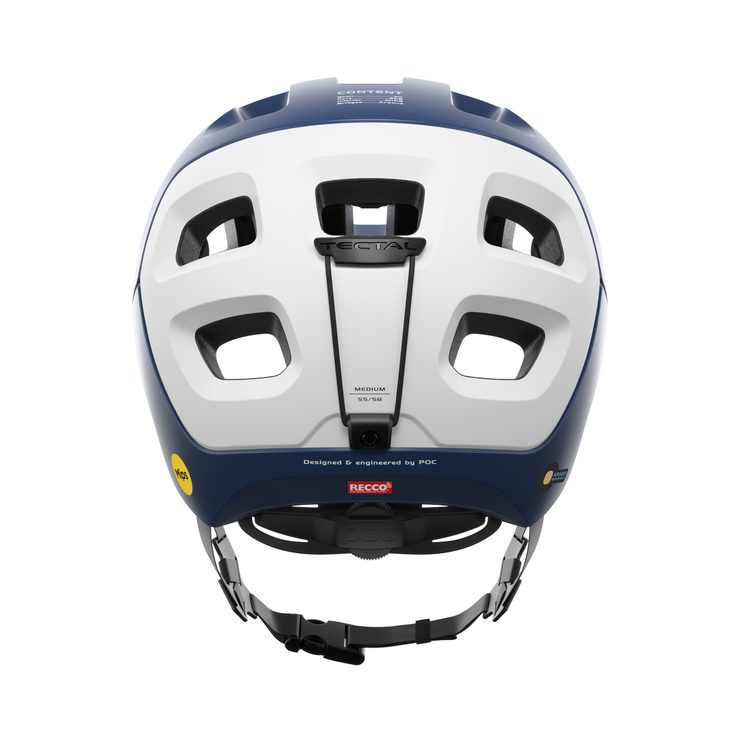 POC Tectal Race MIPS Lead Blue/Hydrogen White Matt