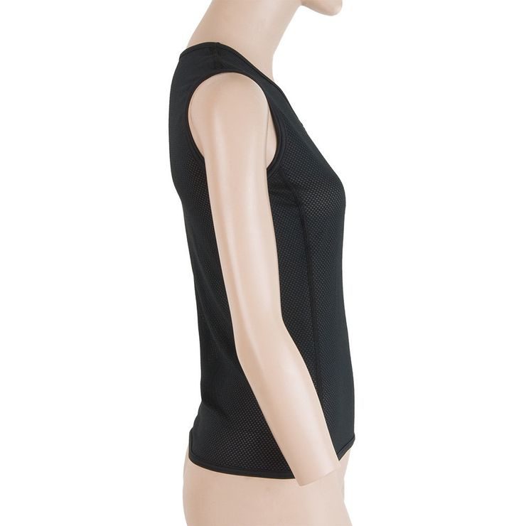SENSOR COOLMAX AIR women's sleeveless shirt black