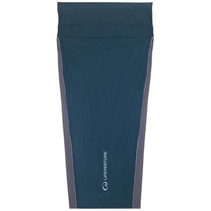 LIFEVENTURE Cotton SB Liner Ultimate Mummy 220 × 56–85 cm