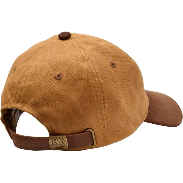 TIMBERLAND Waxed Canvas Baseball Cap Wheat Wheat