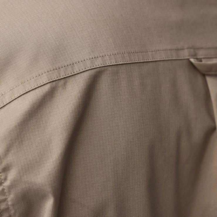 FJÄLLRÄVEN Övik G-1000 Shirt LS M Suede Brown