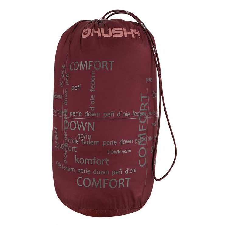 HUSKY Dresles L dark bordo