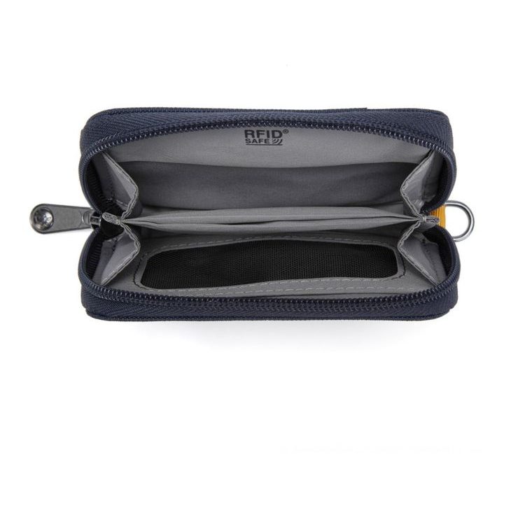 PACSAFE RFIDSAFE CARD WALLET coastal blue