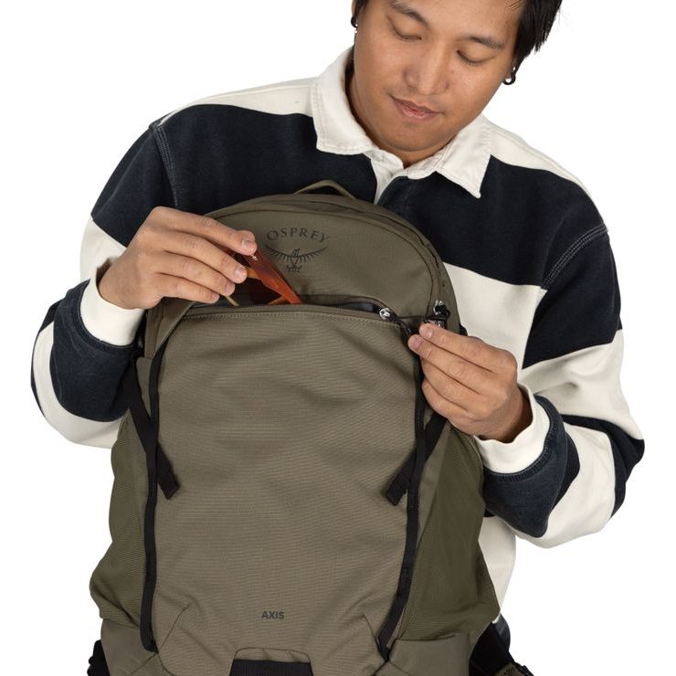 OSPREY AXIS 24 black/shale grey