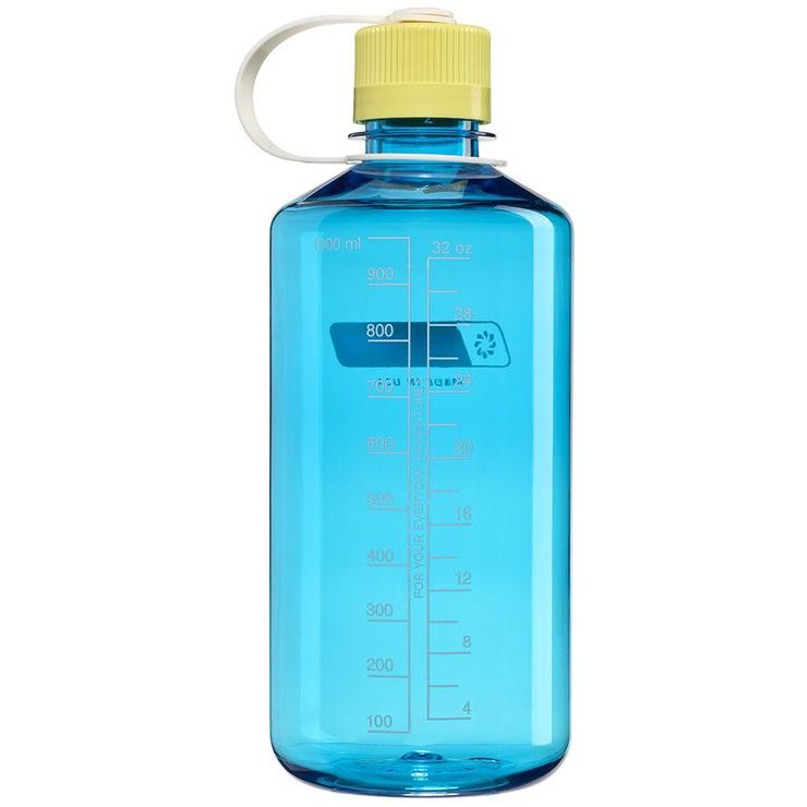 NALGENE Narrow Mouth 1000 ml Blue Atoll w/Endive
