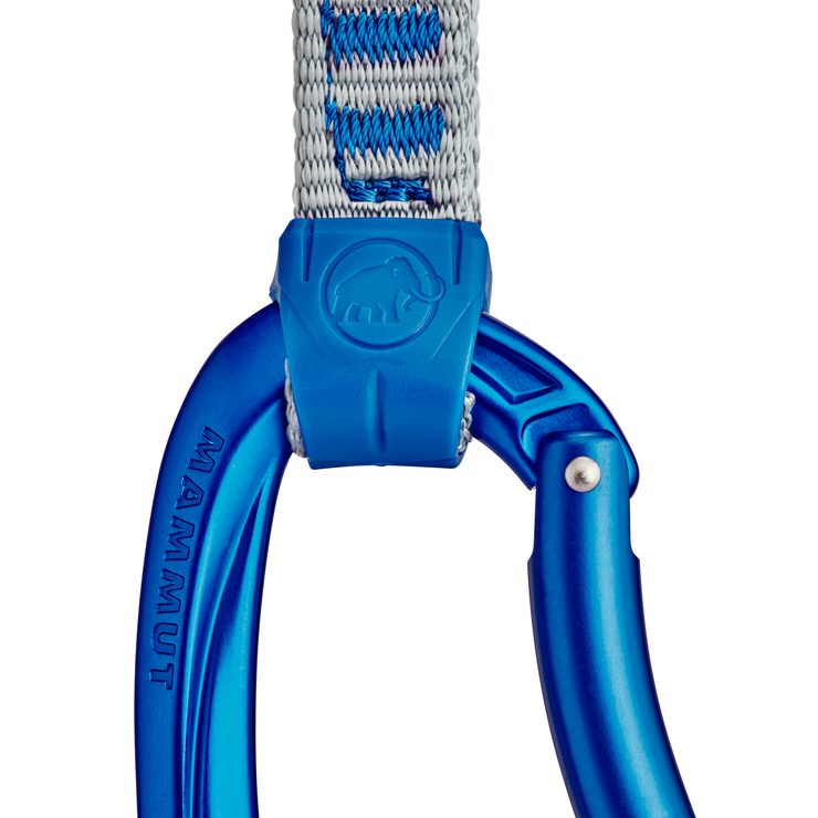 MAMMUT Crag Keylock 10 cm Indicator 6-Pack Quickdraws, silver-ultramarine