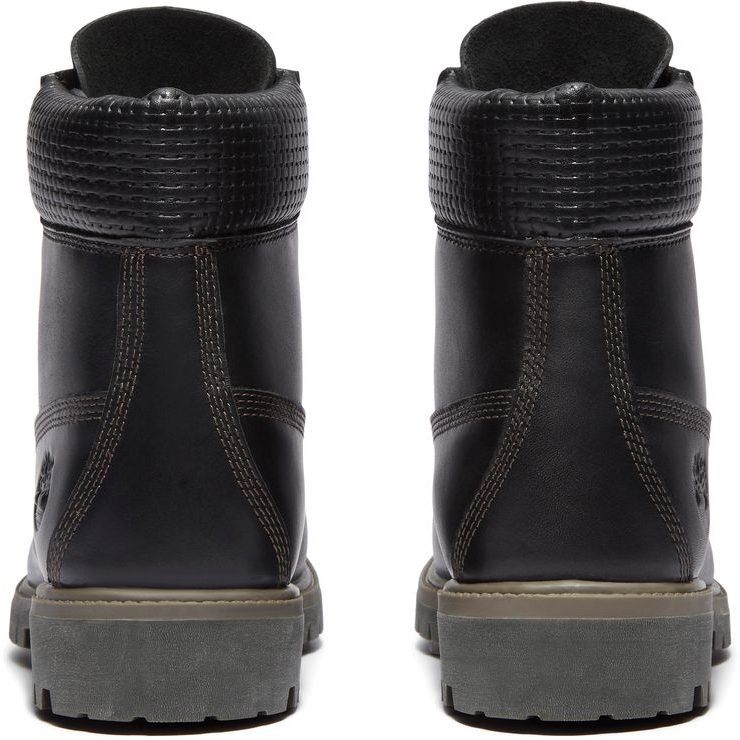 TIMBERLAND 6 Inch Premium WP Boot Black F Grain W Dk Brown
