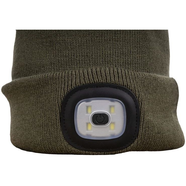 BENNON LUMOS USB LED Hat green