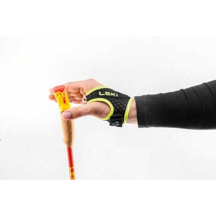 LEKI Ultratrail FX.One Superlite, bright red-neonyellow-naturalcarbon