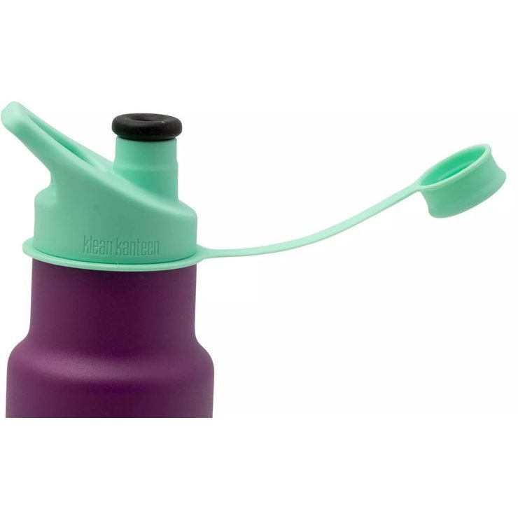 KLEAN KANTEEN Insulated Kid Classic Narrow 12oz (w/Kid Sport Cap) - Sparkling Grape 355 ml