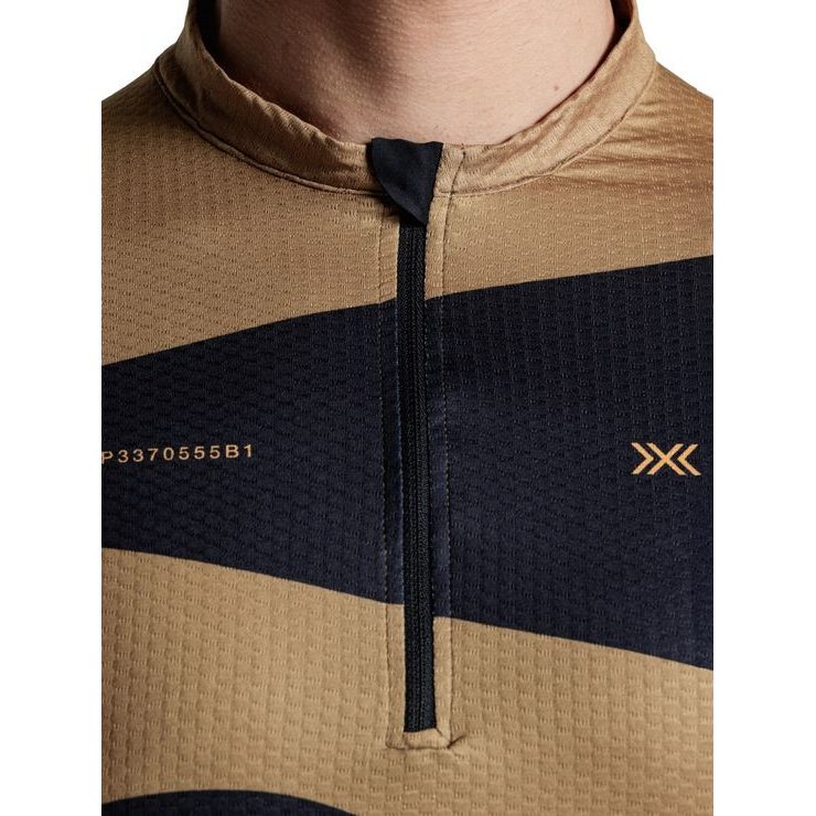 X-BIONIC COREFUSION GRAVEL JERSEY MEN MULTI COLOR/PEANUT BUTTER