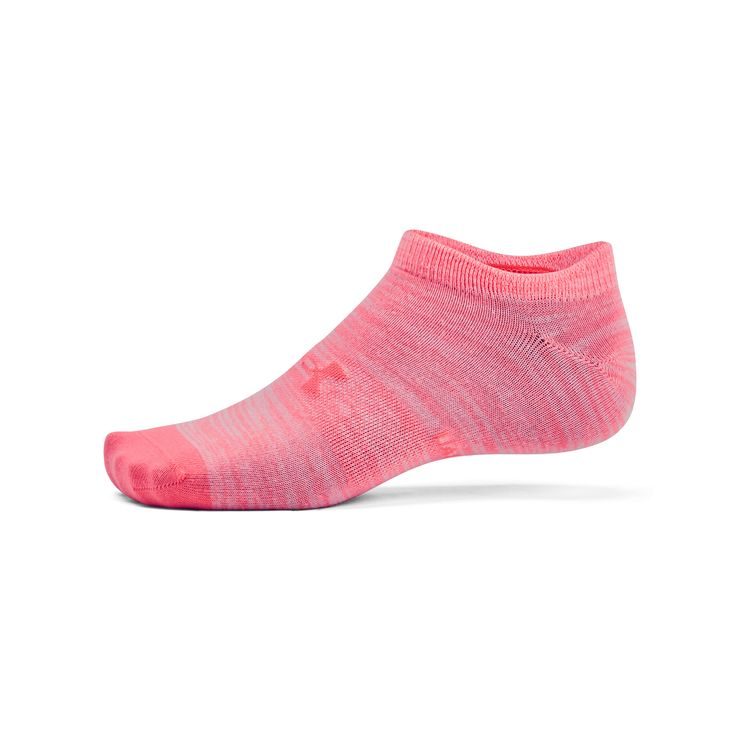 UNDER ARMOUR UA Essential No Show 6pk Pink