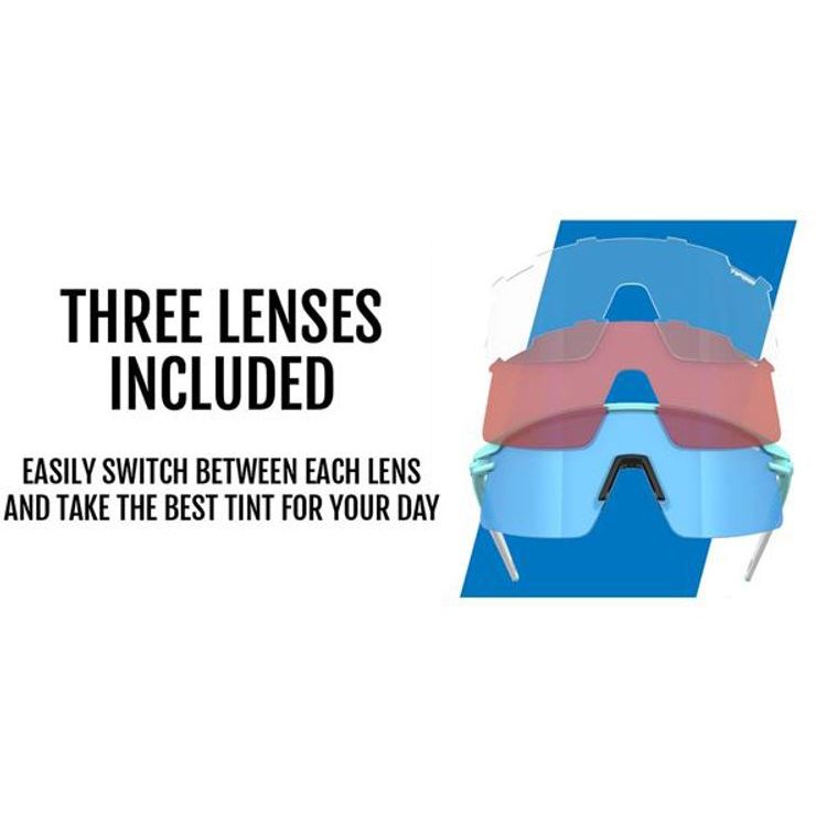 TIFOSI Moab Lite Glacier Blue (Clarion Blue/AC Red/Clear)