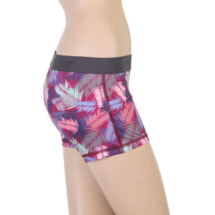 SENSOR COOLMAX IMPRESS ladies panties with leg lilla/feather