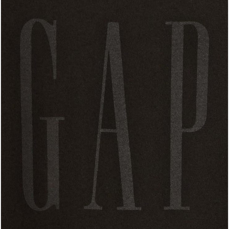 GAP 889543-02 Tričko s logem Everyday Soft Černá