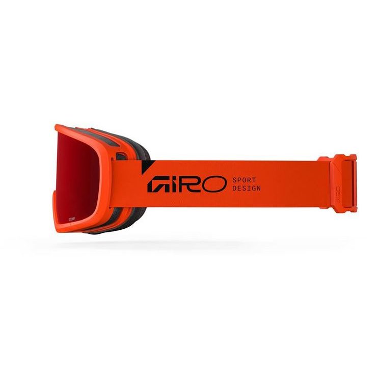GIRO Stomp Orange Wordmark-Amber Scarlet