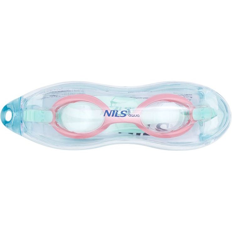 NILS Aqua NQG700AF Junior mentolové/růžové