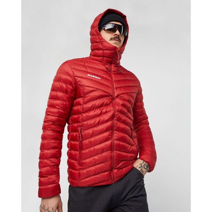 MAMMUT Albula IN Hooded Jacket Men dark mammut red