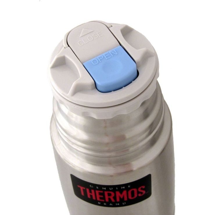 THERMOS Thermos with push-button cap and cup 350 ml stainless steel