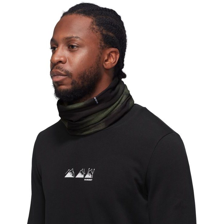 MAMMUT Fleece Neck Gaiter marsh-black