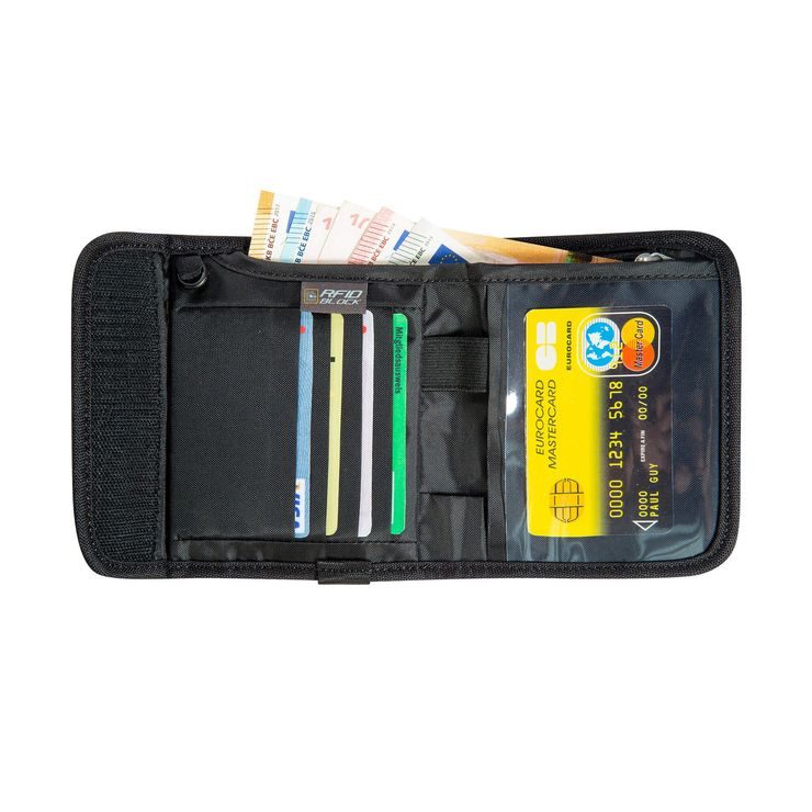 TATONKA EURO WALLET RFID BLOCK black