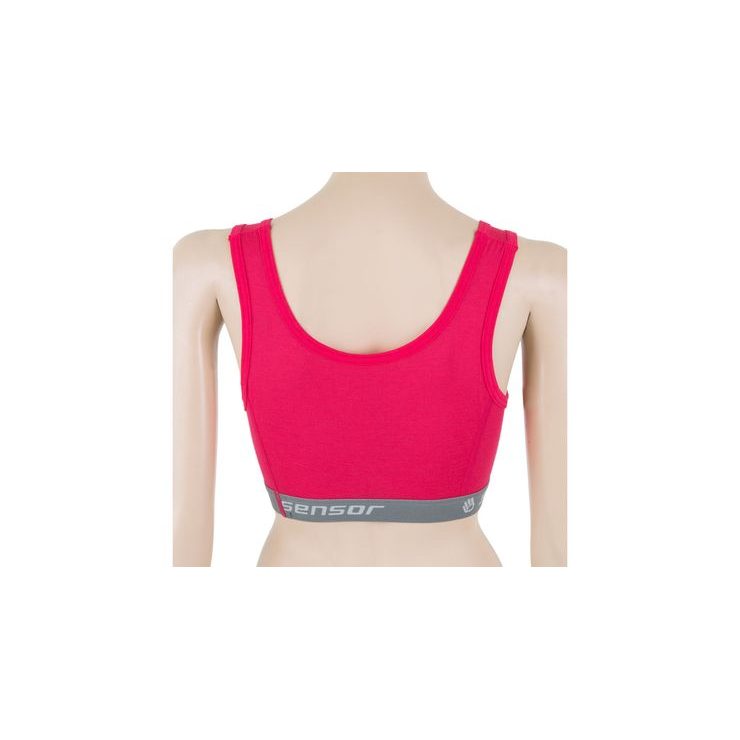SENSOR MERINO ACTIVE dámská podprsenka magenta