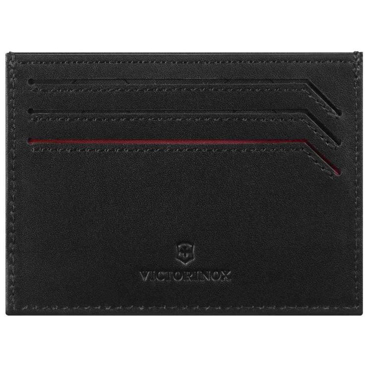VICTORINOX Altius Alox Slim Card Case, Black