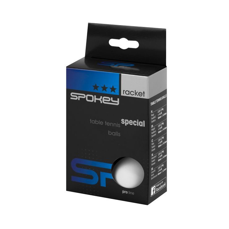 SPOKEY SPECIAL, 6 ks, bílé