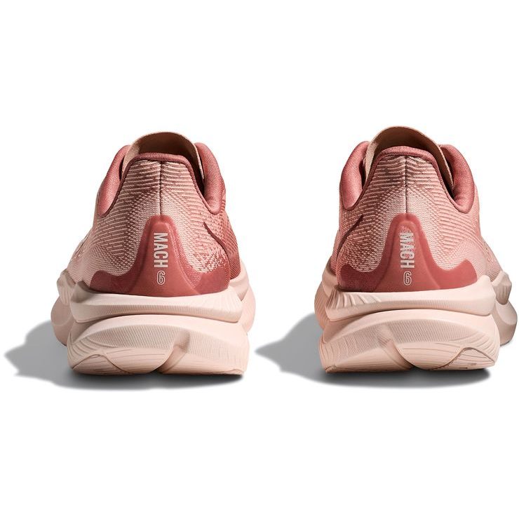 HOKA MACH 6 W ROSE LATTE/BLUSH