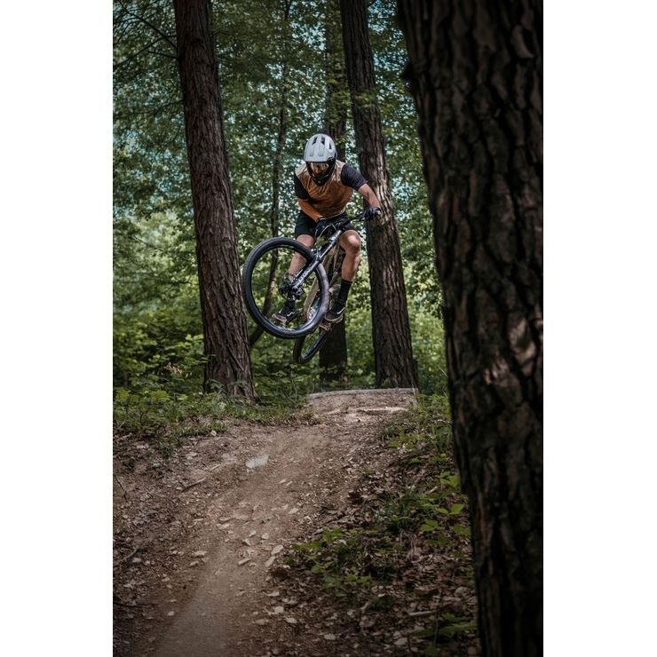 FORCE MTB RULES kr. rukáv, béžový