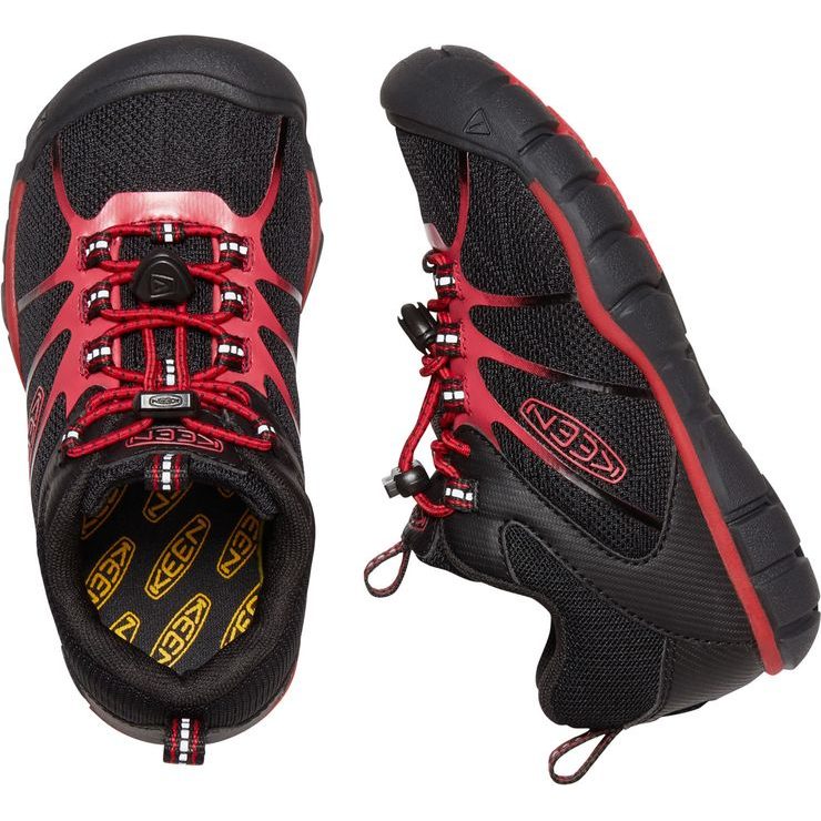 KEEN CHANDLER 2 CNX CHILDREN, black/red carpet