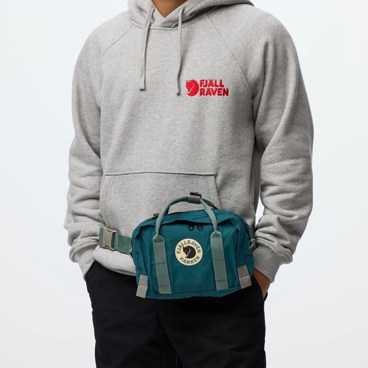 FJÄLLRÄVEN Kånken Koncept Crossbody 4 Teal-Frost Green